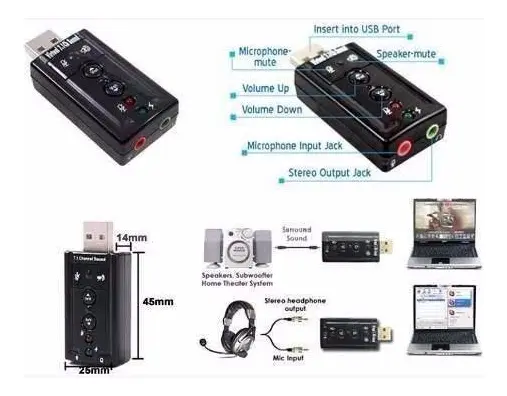 ADAPTADOR DE SONIDO USB 7.1 - Image 4