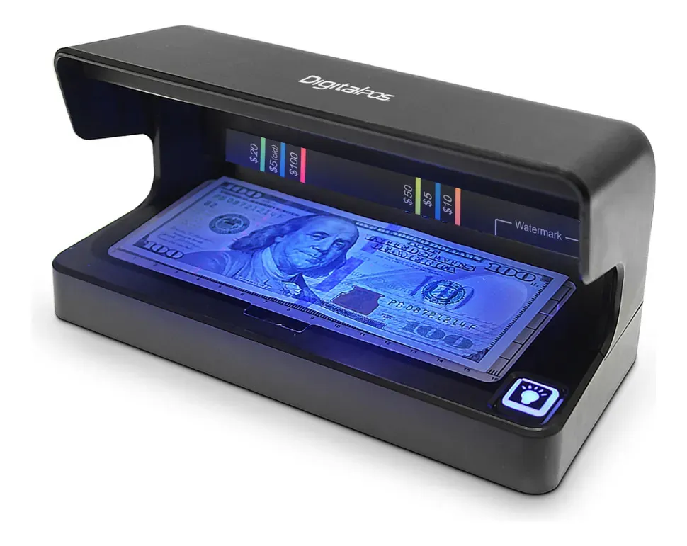 DETECTOR DE BILLETES FALSO DIGITAL POS DIG AL12 - Image 3