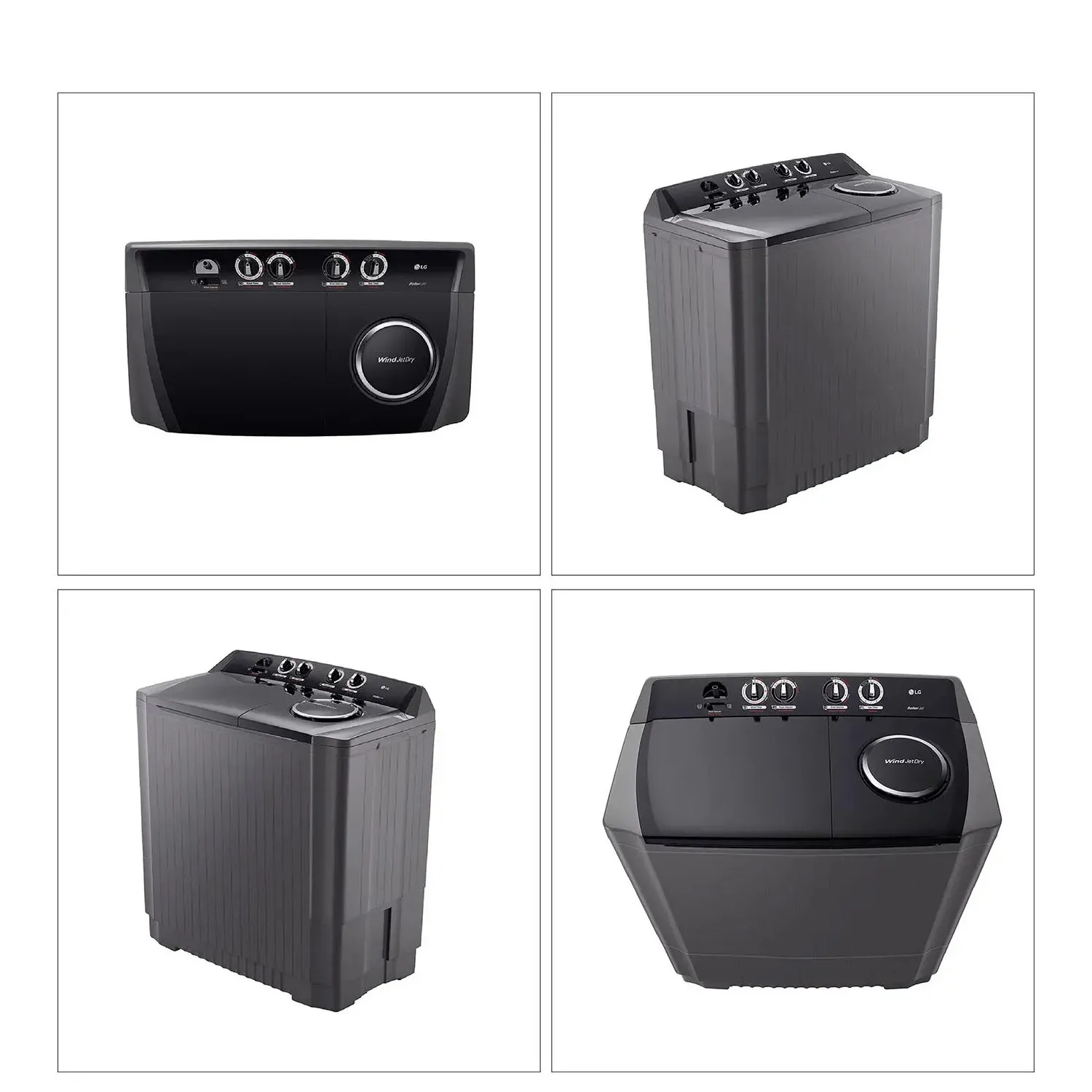 LAVADORA LG 15KG 30 LIBRAS SEMIAUTOMATICA (WP15BAR) - Image 4