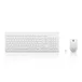 TECLADO + MOUSE INALÁMBRICO LENOVO 510 - BLANCO - Image 3